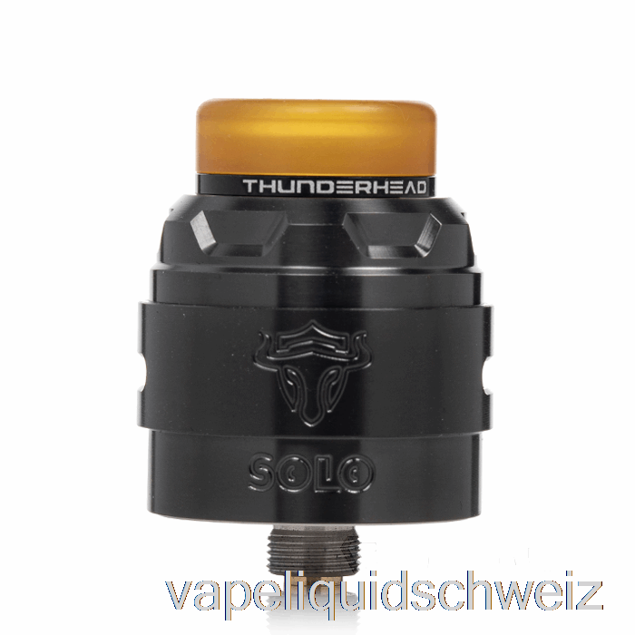 Thunderhead Creations Tauren Solo V1.5 24 Mm RDA Gunmetal Vape Liquid E-Liquid Schweiz